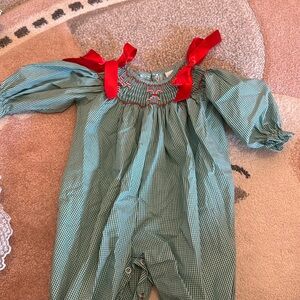 Stitchy fish Christmas outfit